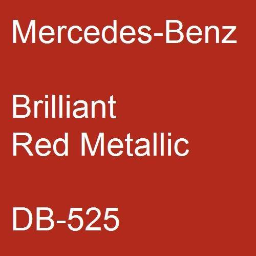 Mercedes-Benz, Brilliant Red Metallic, DB-525.